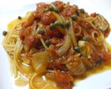 牡蠣のバジル風味トマトパスタ作り方8写真