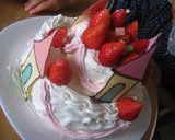 プリンセスな誕生日ケーキ♫作り方9写真