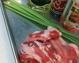 ビ－ルに♪ニンニクの芽と豚肉の簡単炒め物作り方1写真