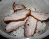 大葉ご飯のチャーシュー載せ作り方3写真