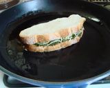 ほうれん草のカレー☆ホットサンドイッチ作り方9写真