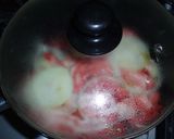 ＊なすとトマトのミルフィーユ風スープ＊作り方5写真