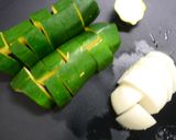 レンジで簡単！ズッキーニミートボール和え作り方1写真