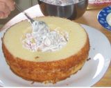 プリンセスな誕生日ケーキ♫作り方3写真