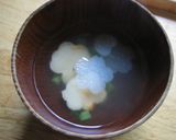 大根のお吸い物♫お寿司にどうぞ♦♫⁺♦作り方5写真