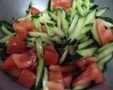 蒸し鶏の中華風サラダ作り方7写真