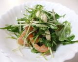 水菜とクリームチーズのサラダ作り方6写真
