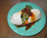 お手軽！食べるラー油をのっけた冷や奴♪作り方3写真