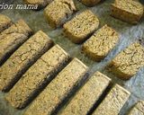 ほとんど黒ゴマきなこバー作り方4写真