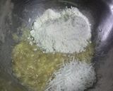 ココナッツとバナナのプチ✿パンケーキ作り方2写真
