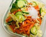 塩だけ！即興で作るきゃべつの漬物🥬作り方3写真