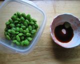 ★お弁当に★枝豆のわさびしょうゆ♫作り方1写真