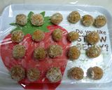 コロコロかぼちゃボール☺作り方4写真