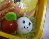 ちょこっとキャラ弁♪うずらでうさぎちゃん作り方1写真