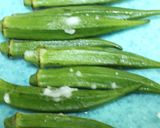 オクラのおひたし・柚子胡椒風味作り方1写真