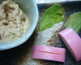 お弁当にかまぼこの★ツナサンド★作り方1写真