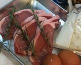 ビ－ルで軟らか豚ロ－スの香草チ－ズ焼き♪作り方1写真