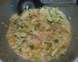 1人ランチに☆ライスお好み焼き作り方2写真