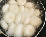 鶏ひき肉で＼白玉入り／つくねぎょうざ作り方7写真