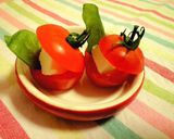 お洒落に!!★☆ミニトマトの一口前菜☆★作り方4写真