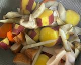 さつまいもと根菜の炒め煮作り方6写真