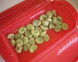 綺麗色✿そら豆と干しえびのチャーハン作り方1写真