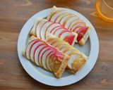 りんご皮ごとアップルパイ。芯は紅茶に。作り方8写真