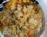 レンジ簡単中華風ヤンニョム味炒飯弁当作り方10写真