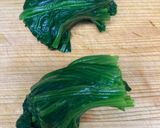 ほうれん草トッピング作り方2写真