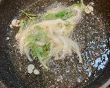 白魚と芹の小さなかき揚げ☘️作り方4写真