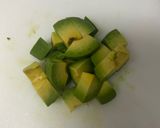 アボカドの梅おかか醤油和え作り方1写真