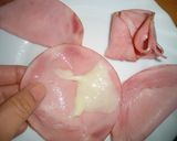 お弁当に！超簡単！ハムチーズ作り方4写真