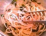 磯の香り*わかめとツナのスパゲッティー作り方3写真