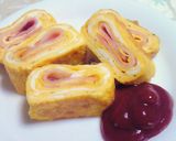玉子焼☆巻込みver.作り方7写真