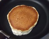 ハワイアン風　しっとりとろけるパンケーキ作り方6写真