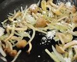 アスパラと鮭のクリームパスタ作り方3写真