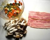 ✿レンジで簡単❤味噌うどんグラタン✿作り方1写真