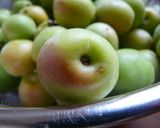 重しいらず！簡単梅干し　第一段階。作り方1写真