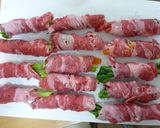 小松菜の牛薄切り肉巻き作り方3写真