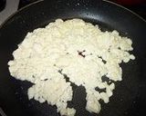 ツナと豆腐の炒飯玉子乗っけ作り方2写真
