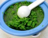 離乳食♪手づかみ食べグリーンピースケーキ作り方1写真