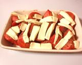 トマトのクリームチーズ焼き作り方3写真