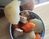 ラスカル君の胸肉と人参と大根の中華煮込み作り方8写真