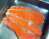 パルメザンチーズ入り鮭フライ☆美味しいよ作り方1写真