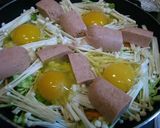 卵と野菜のフライパン蒸し作り方2写真