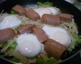 卵と野菜のフライパン蒸し作り方3写真