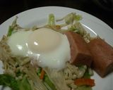 卵と野菜のフライパン蒸し作り方4写真