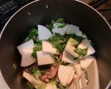 蕪とアボカドのカレーマカロニグラタン作り方2写真