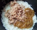 母直伝☆ツナとなめ茸の炊き込みご飯作り方2写真