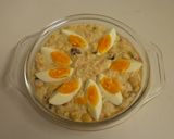 かにとたまごの豆グラタン作り方5写真